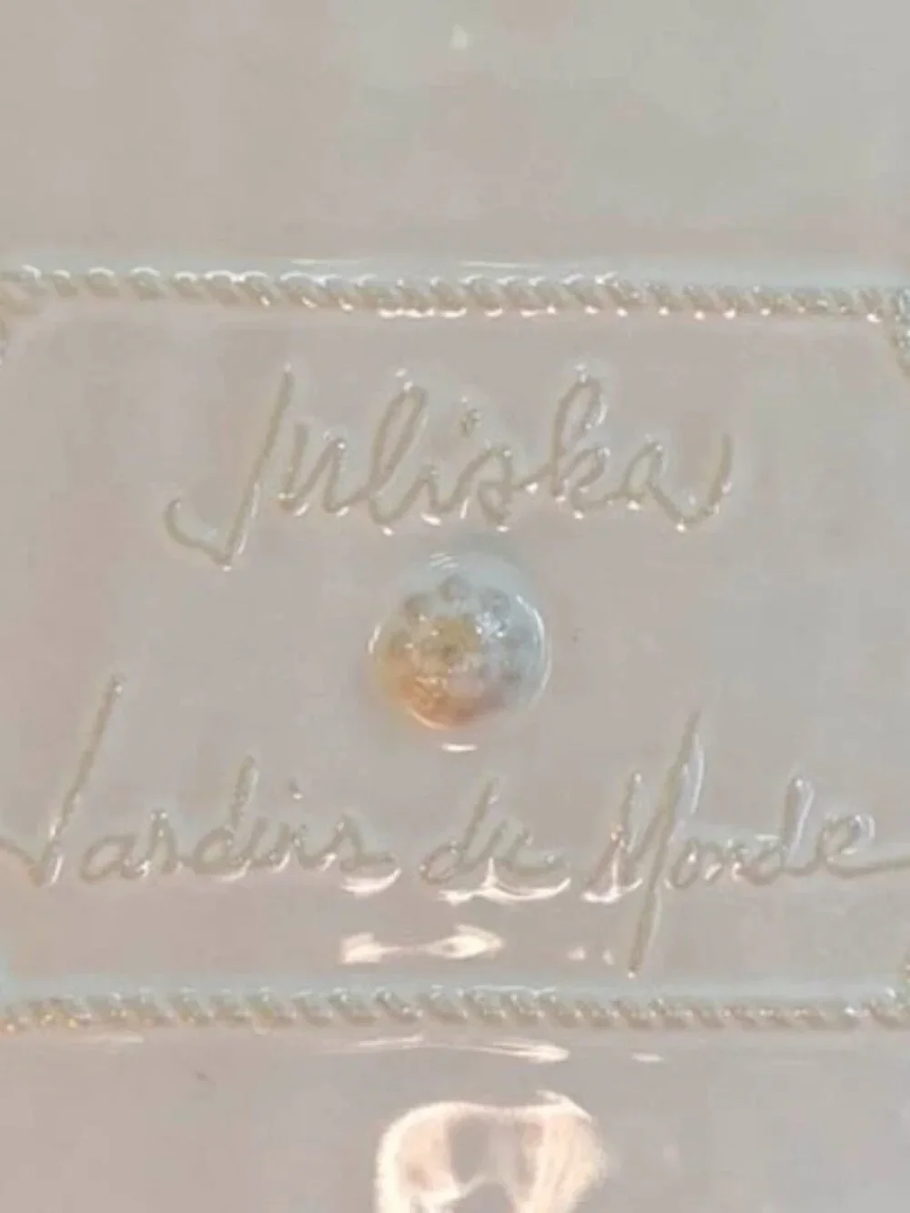 Juliska Jardins du Monde Villandry Landriana 17